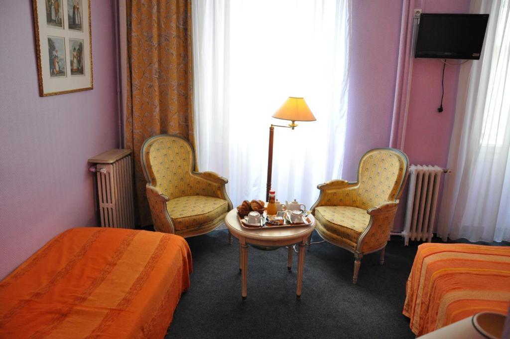 Hotel Moderne Marselha Quarto foto